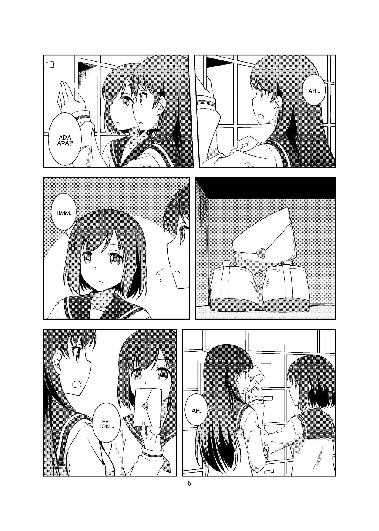 Saki - Love Letter (Doujinshi) Chapter 0 - halaman 5