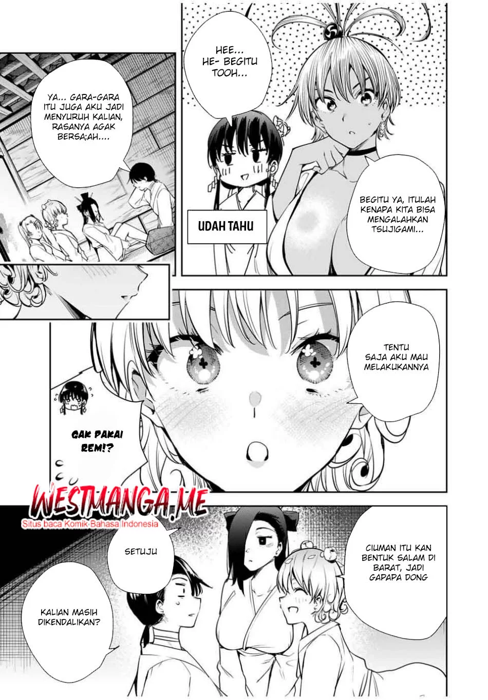 Sakigake no Hanamiko Chapter 53 - halaman 9