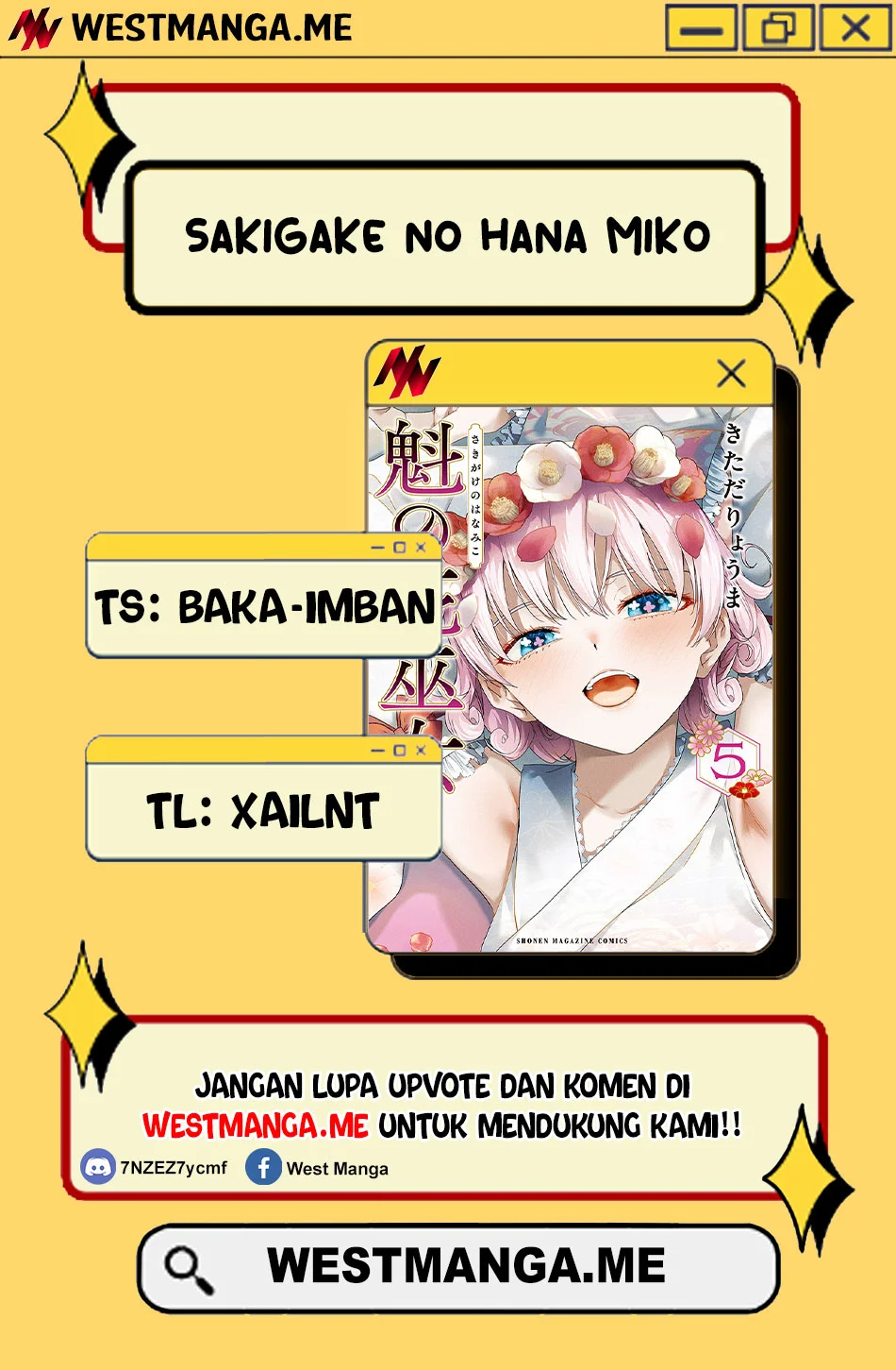 Sakigake no Hanamiko Chapter 55 - halaman 3