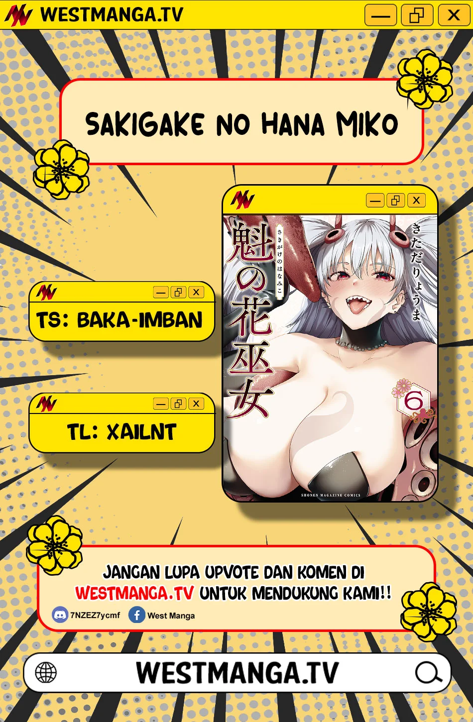 Sakigake no Hanamiko Chapter 73 - halaman 3