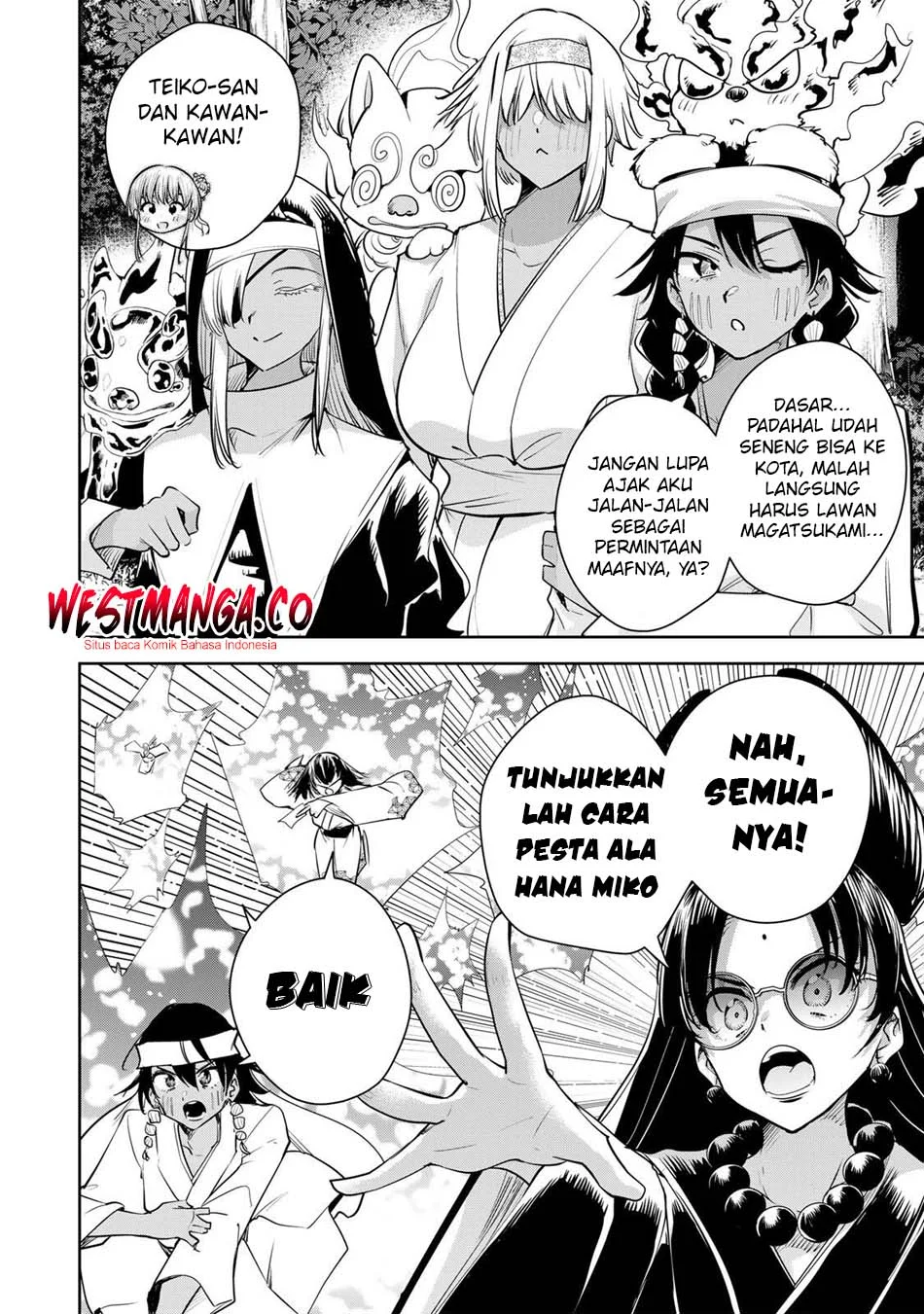 Sakigake no Hanamiko Chapter 77 - halaman 8