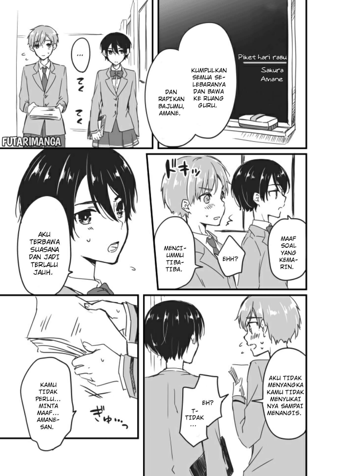 Sakura-chan to Amane-kun Chapter 1 - halaman 16