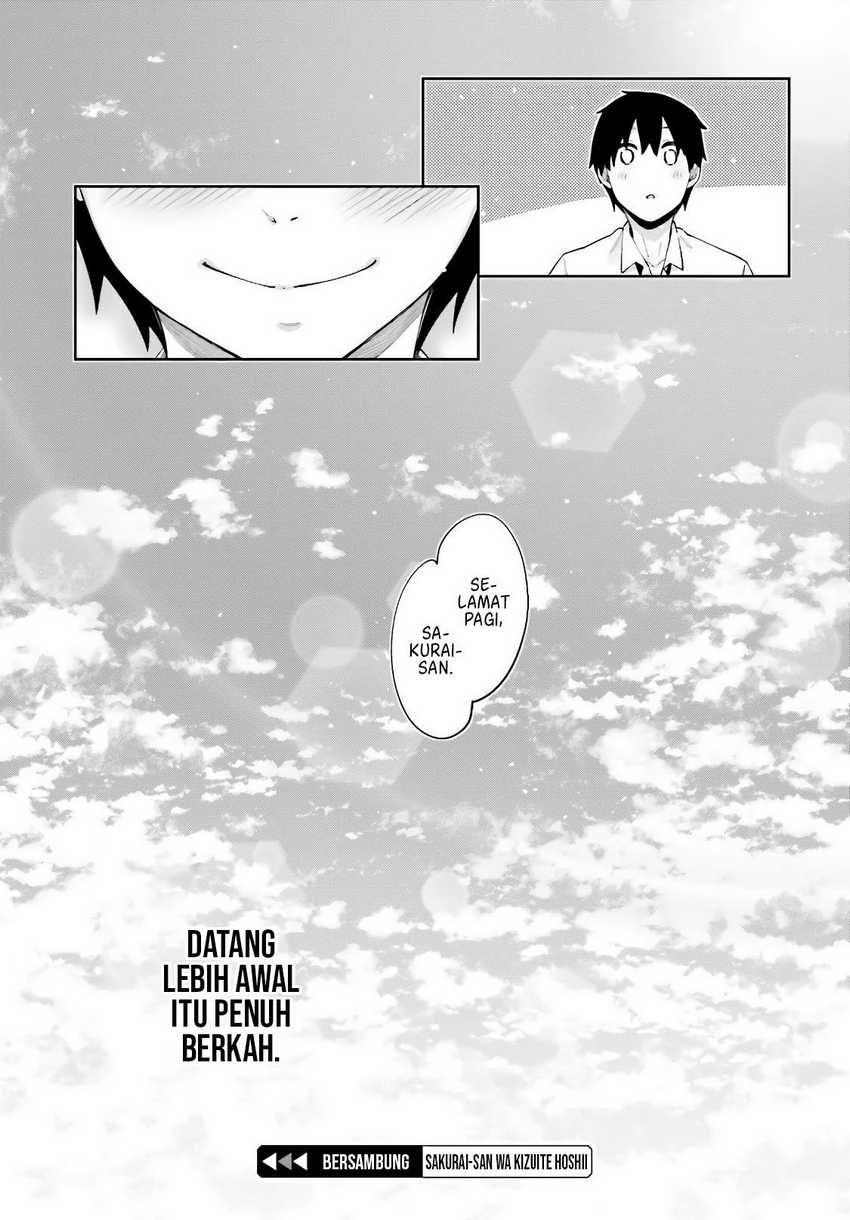 Sakurai-san Wants To Be Noticed Chapter 10 - halaman 18