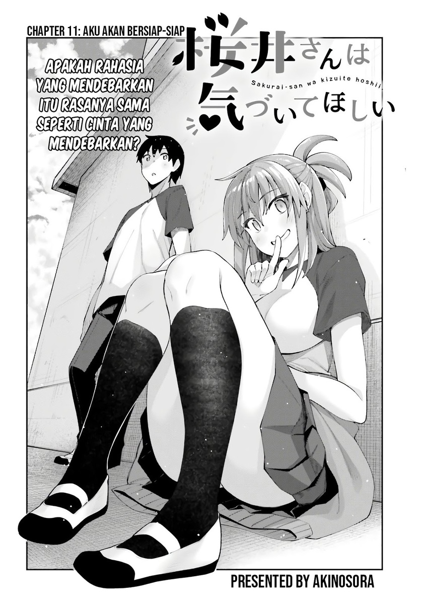 Sakurai-san Wants To Be Noticed Chapter 11 - halaman 5