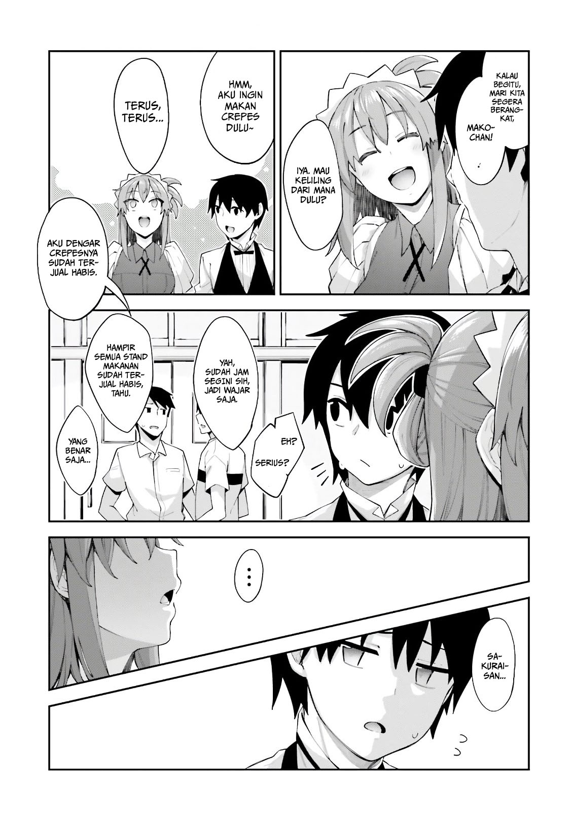 Sakurai-san Wants To Be Noticed Chapter 12 - halaman 19