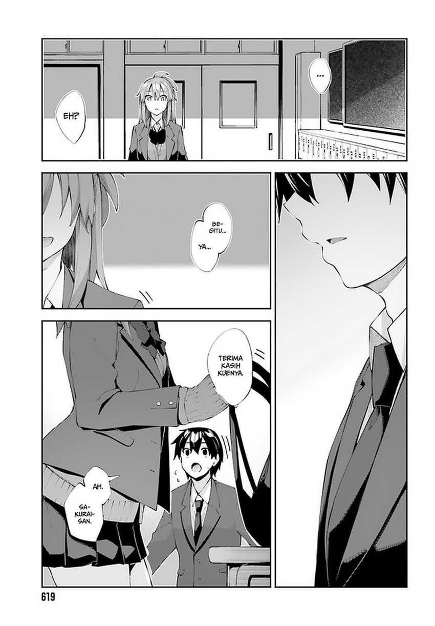 Sakurai-san Wants To Be Noticed Chapter 24 - halaman 20