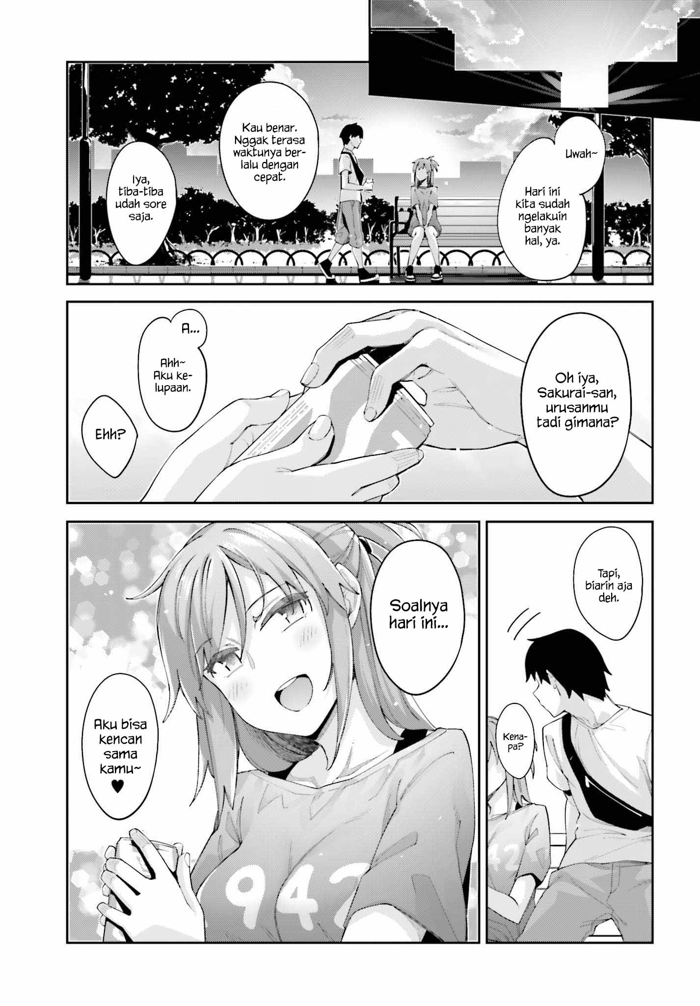 Sakurai-san Wants To Be Noticed Chapter 5 - halaman 4