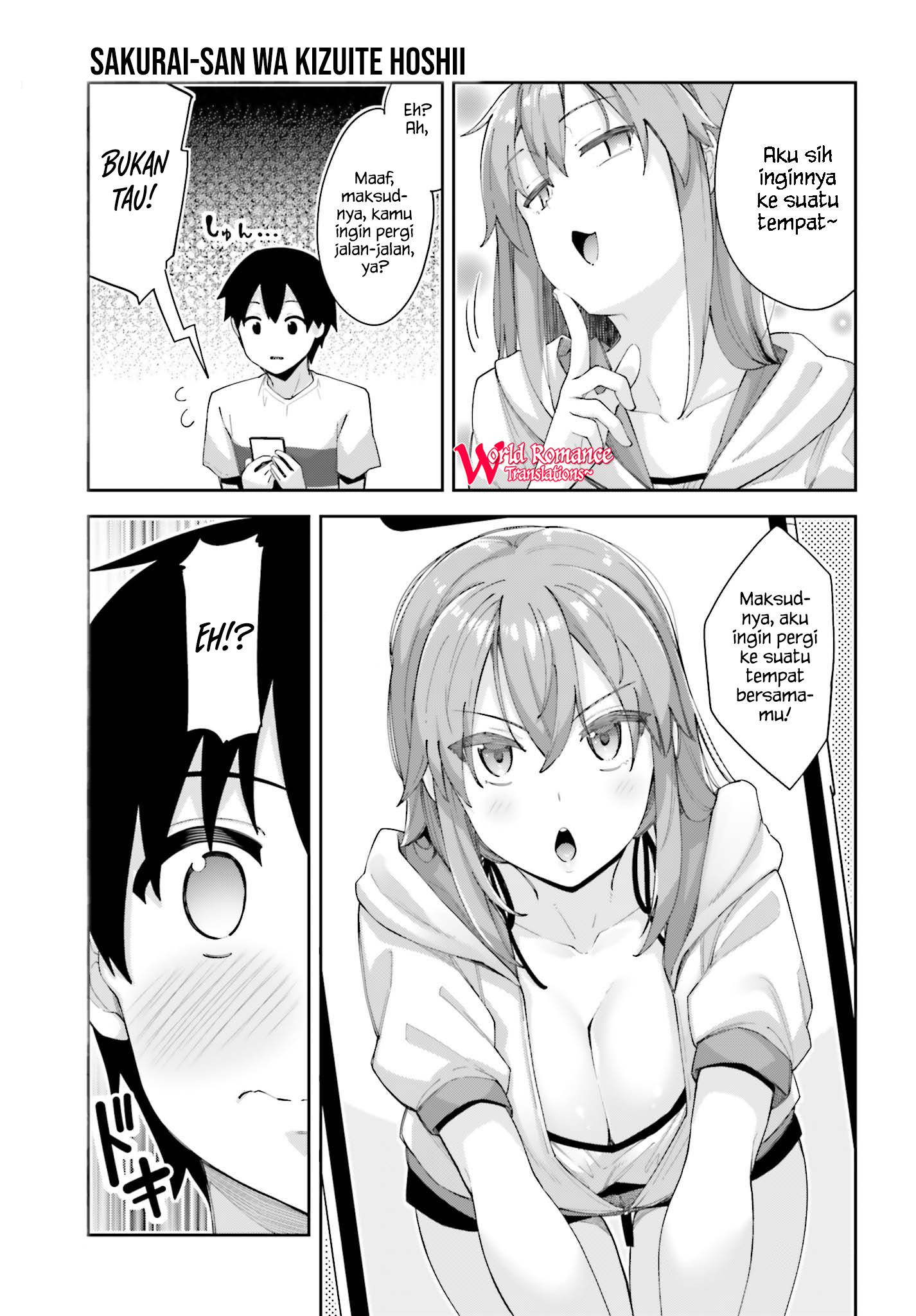 Sakurai-san Wants To Be Noticed Chapter 6 - halaman 12