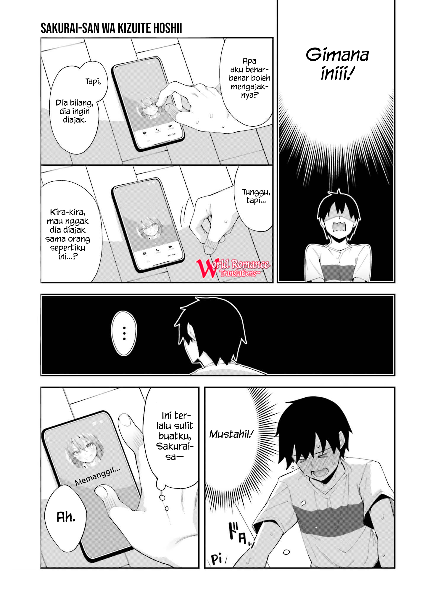 Sakurai-san Wants To Be Noticed Chapter 6 - halaman 6