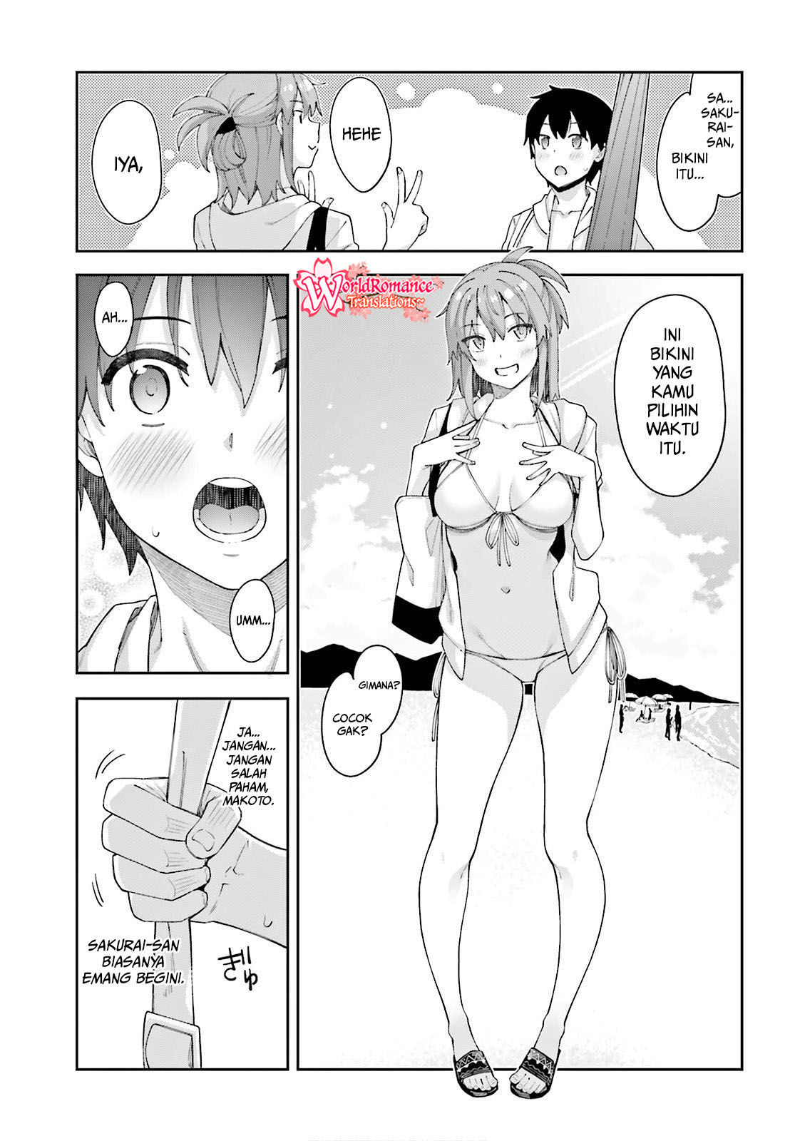 Sakurai-san Wants To Be Noticed Chapter 7 - halaman 4