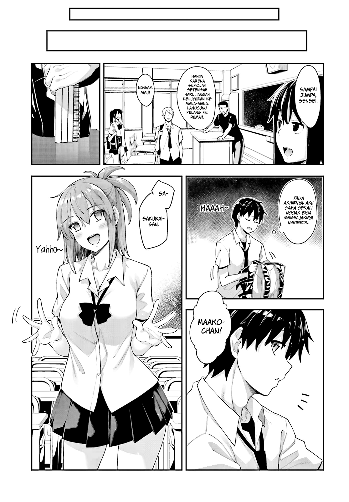 Sakurai-san Wants To Be Noticed Chapter 8 - halaman 10