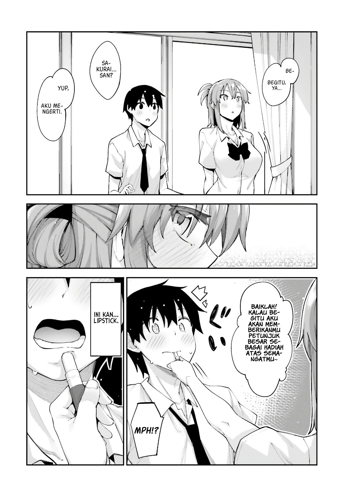 Sakurai-san Wants To Be Noticed Chapter 9 - halaman 15