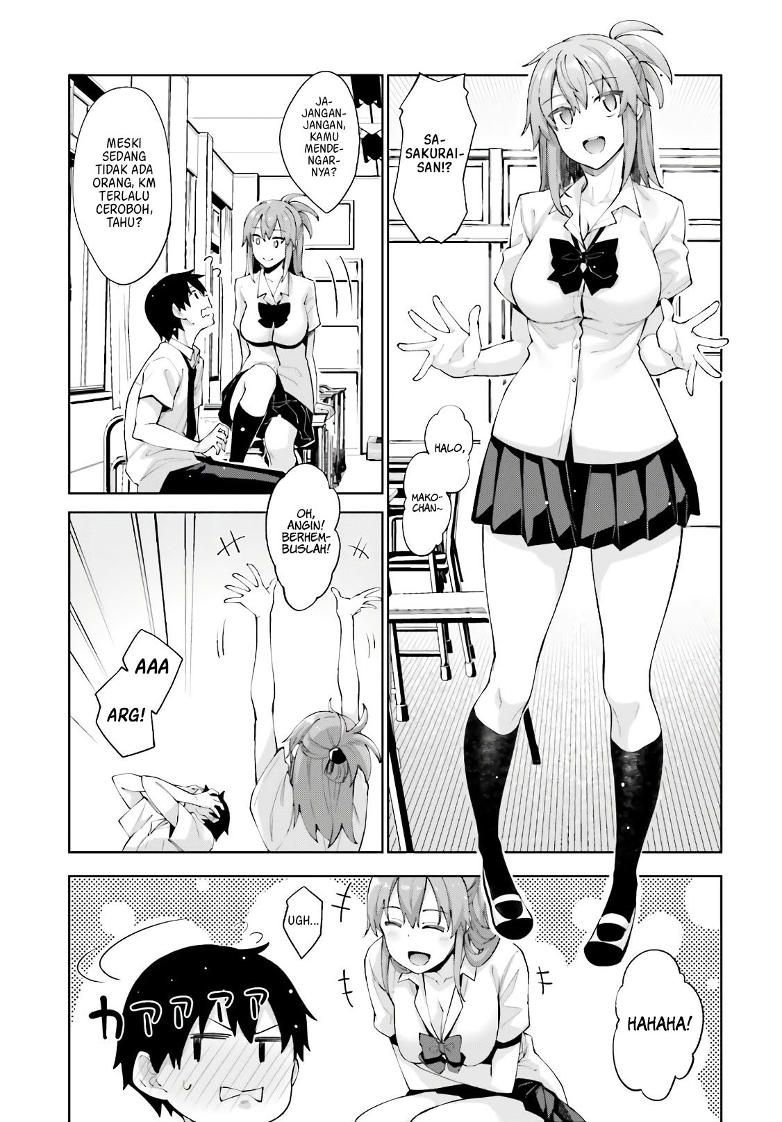 Sakurai-san Wants To Be Noticed Chapter 9 - halaman 7