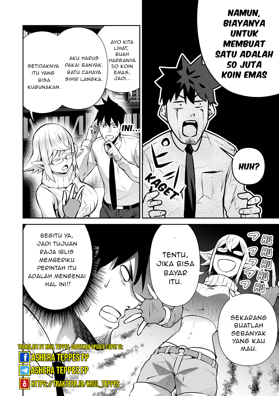 Salaryman ga Isekai ni Ittara Shitennou ni Natta Hanashi Chapter 11 - halaman 9