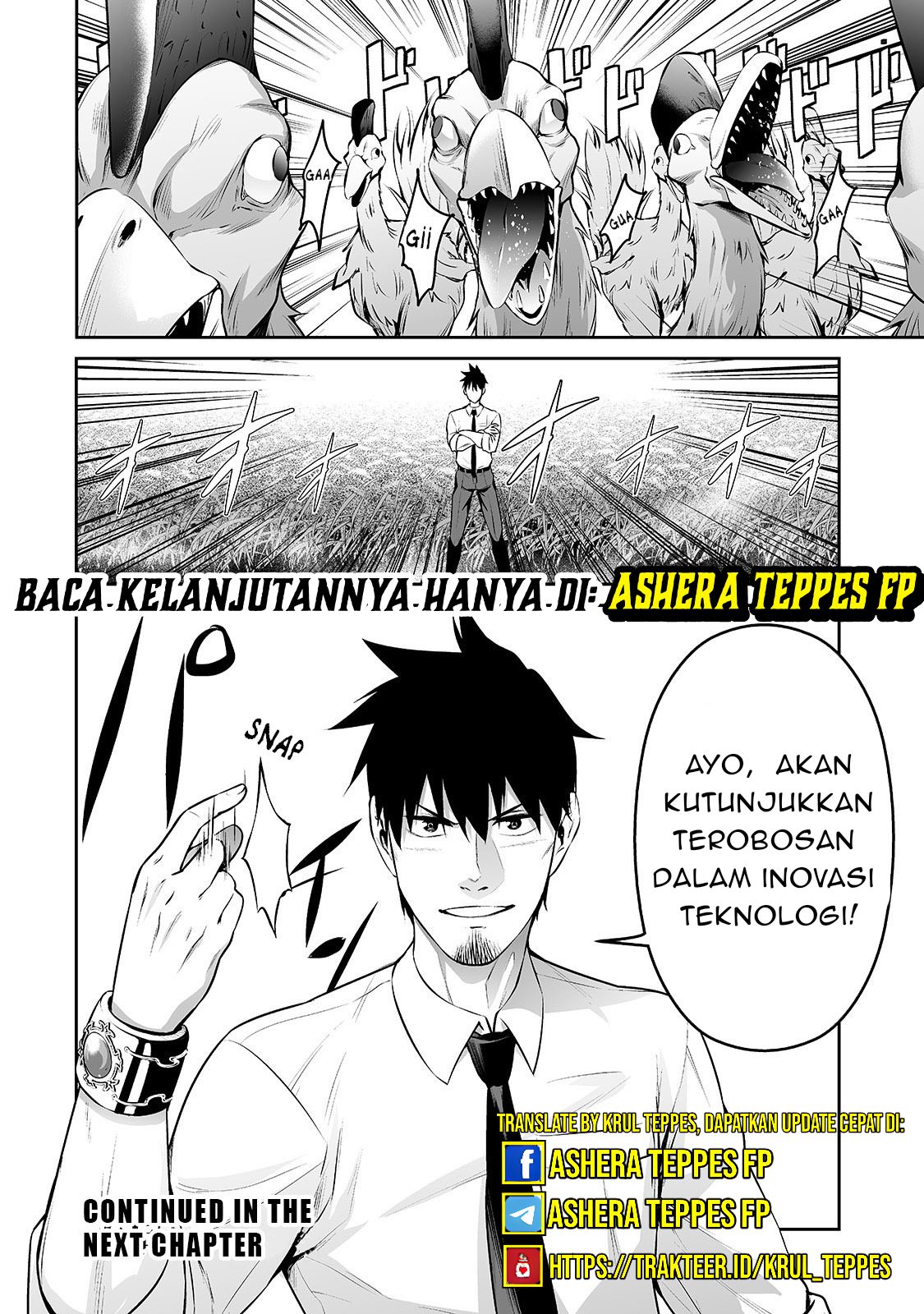 Salaryman ga Isekai ni Ittara Shitennou ni Natta Hanashi Chapter 12 - halaman 17