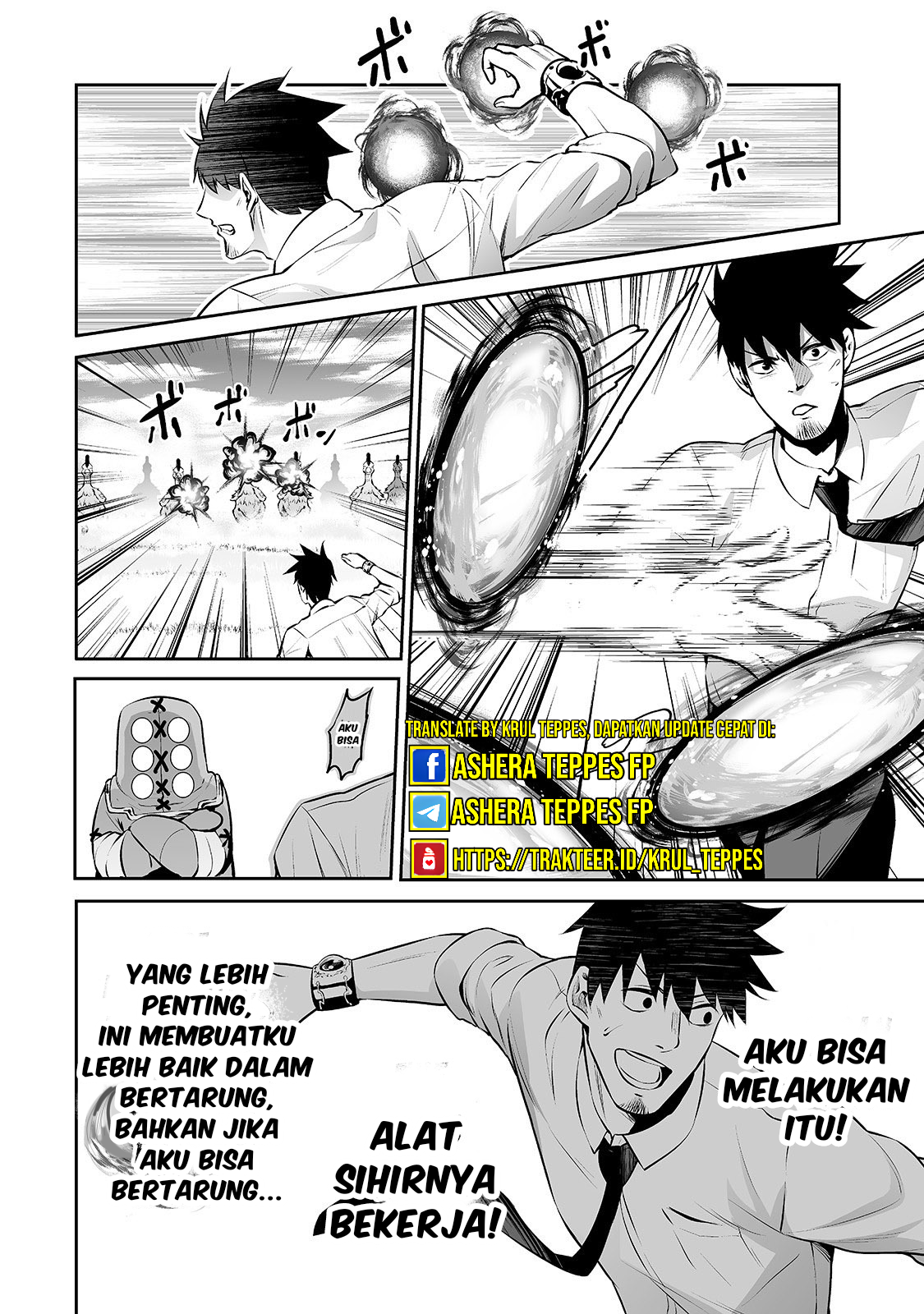 Salaryman ga Isekai ni Ittara Shitennou ni Natta Hanashi Chapter 12 - halaman 9