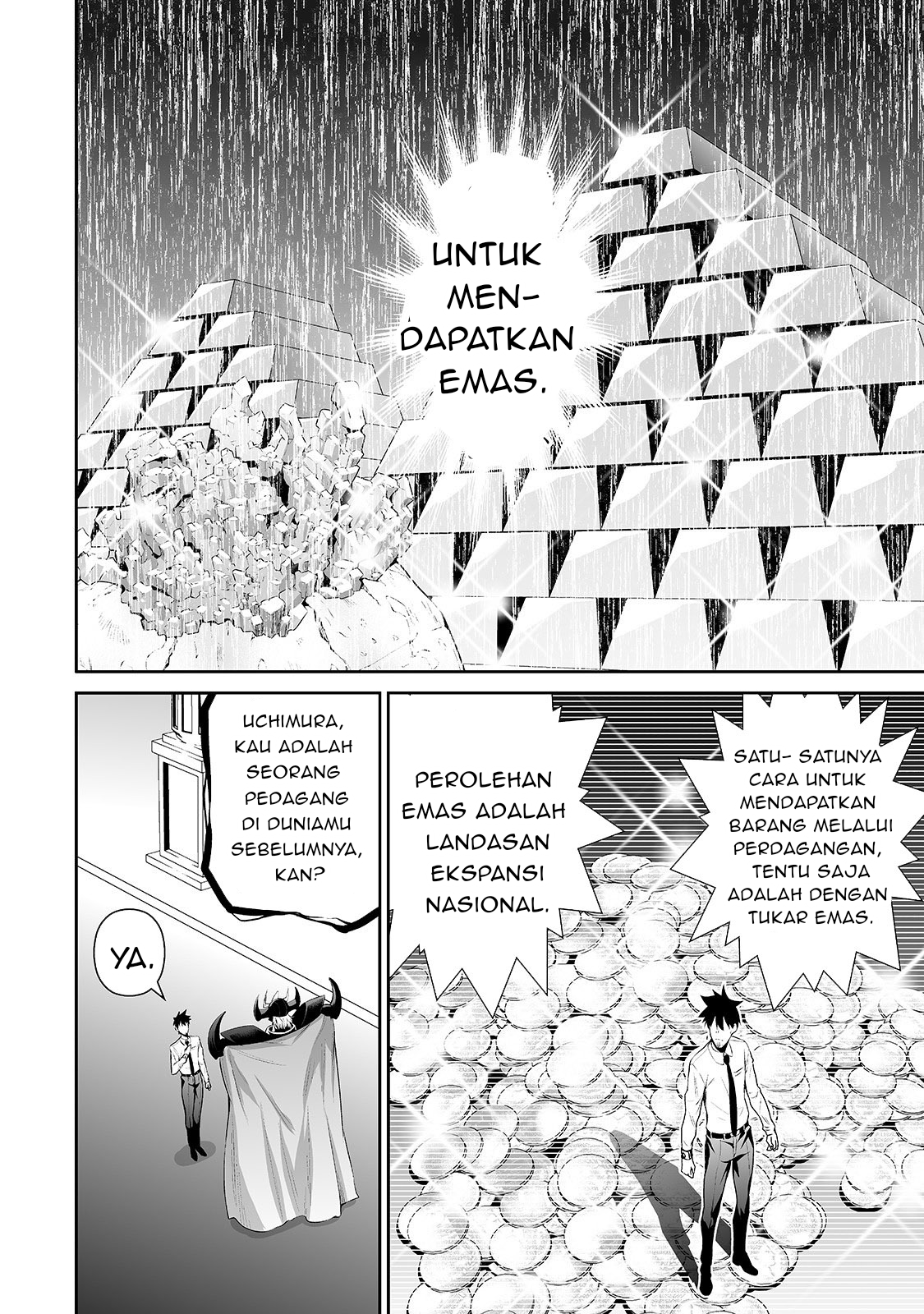 Salaryman ga Isekai ni Ittara Shitennou ni Natta Hanashi Chapter 13 - halaman 11