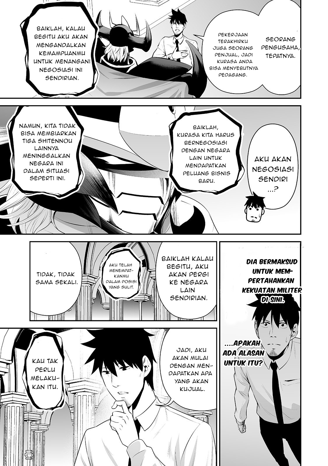 Salaryman ga Isekai ni Ittara Shitennou ni Natta Hanashi Chapter 13 - halaman 12