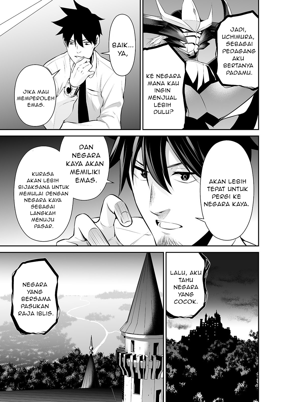 Salaryman ga Isekai ni Ittara Shitennou ni Natta Hanashi Chapter 13 - halaman 16