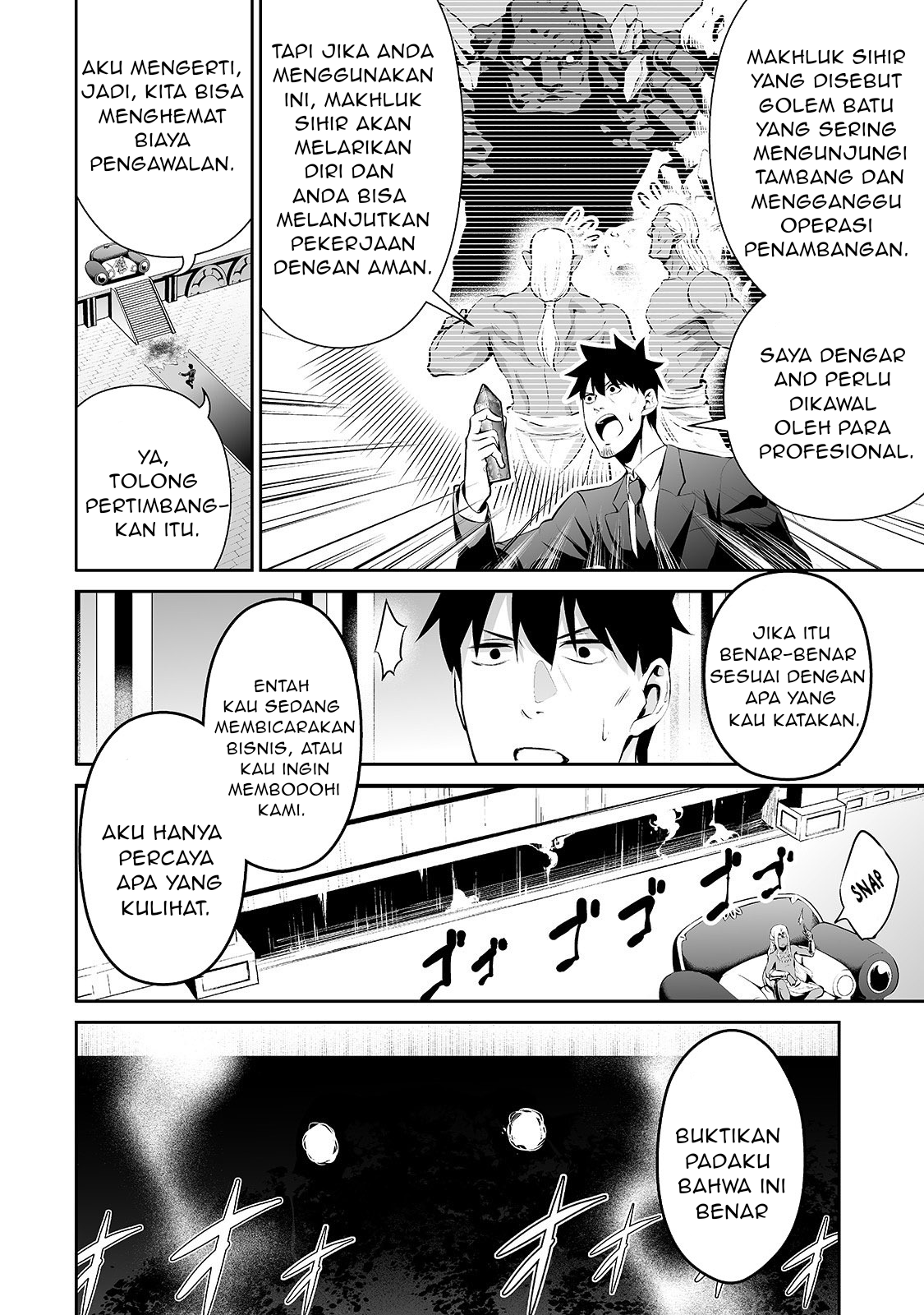 Salaryman ga Isekai ni Ittara Shitennou ni Natta Hanashi Chapter 15 - halaman 11