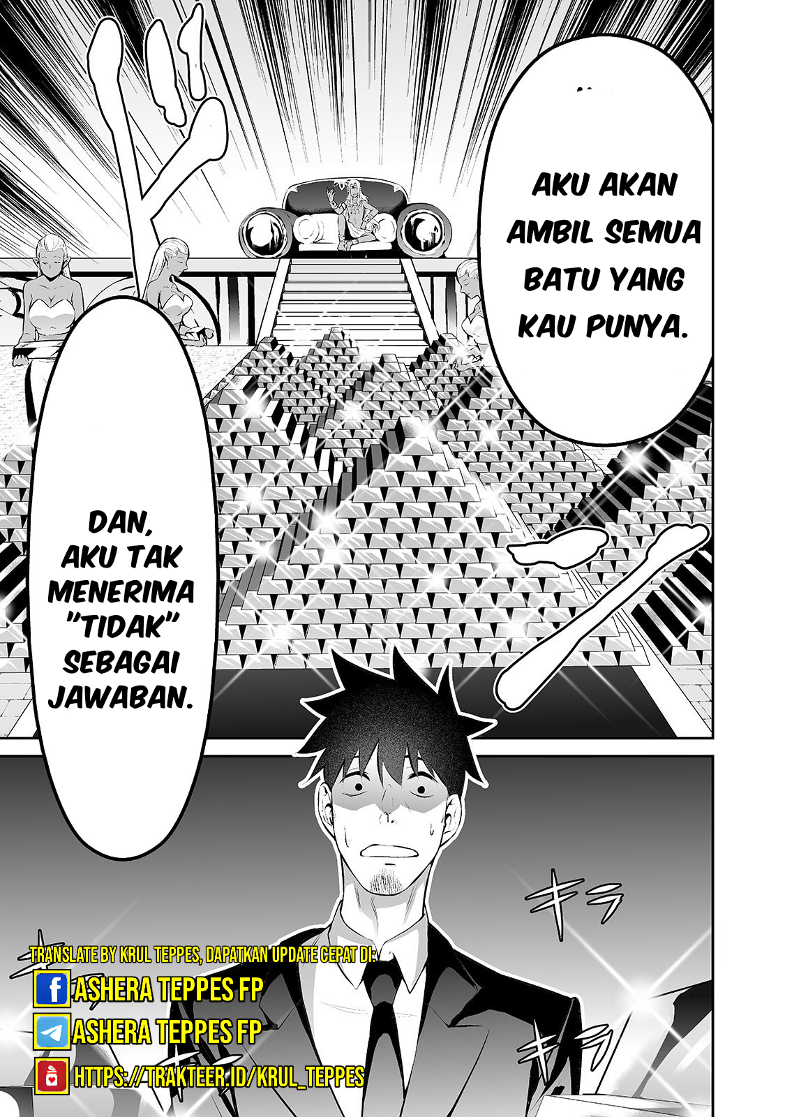 Salaryman ga Isekai ni Ittara Shitennou ni Natta Hanashi Chapter 15 - halaman 17