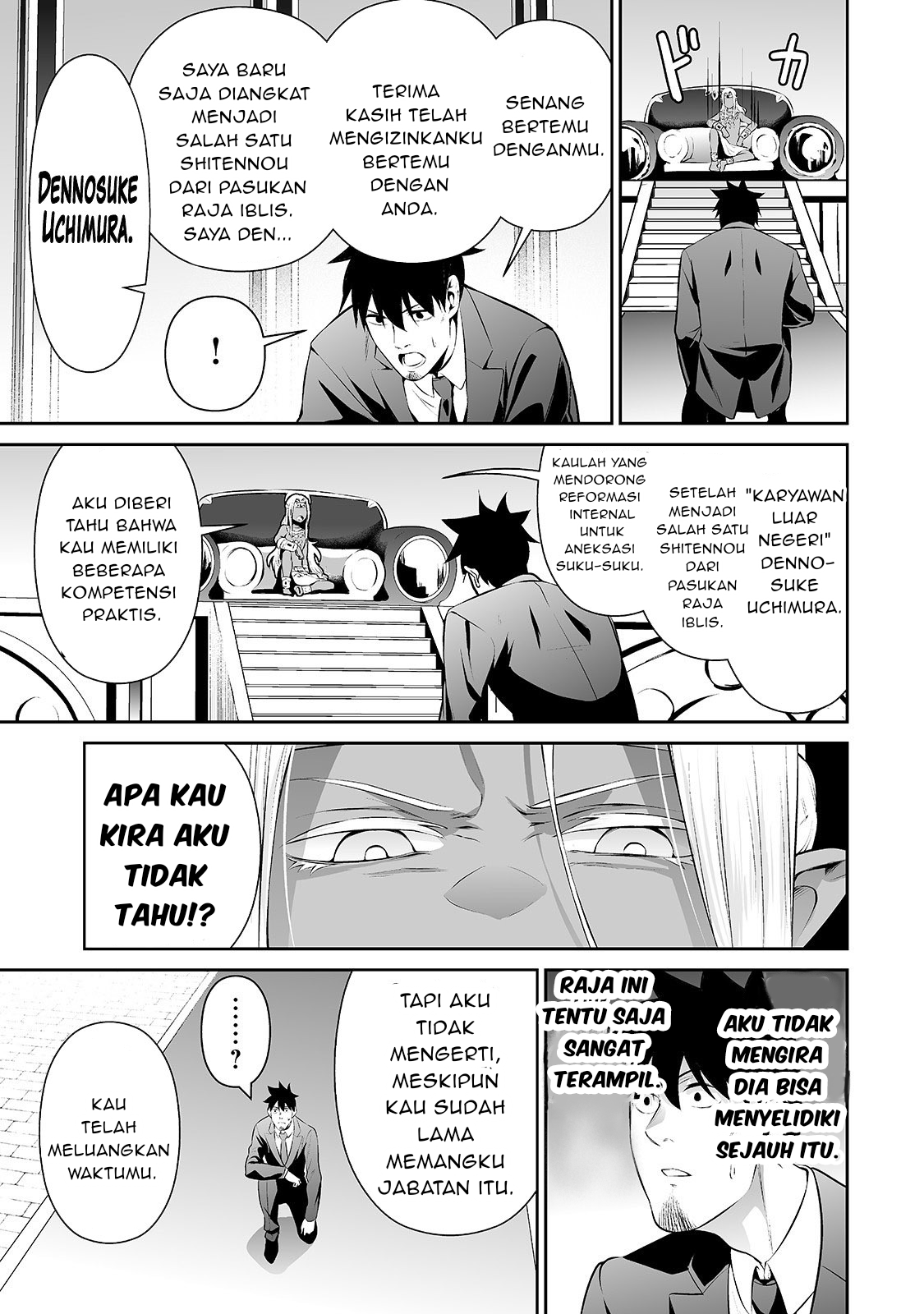 Salaryman ga Isekai ni Ittara Shitennou ni Natta Hanashi Chapter 15 - halaman 6