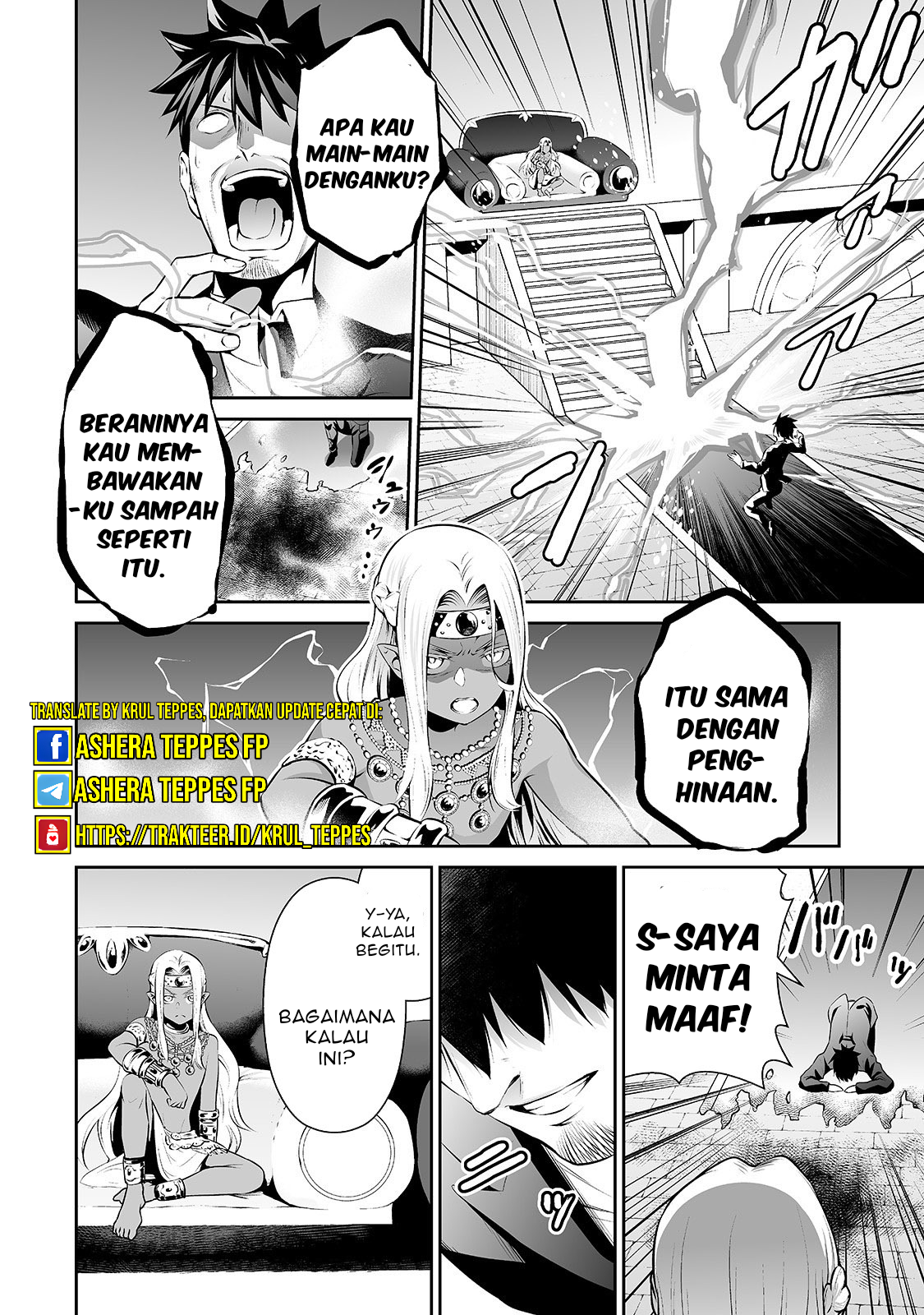 Salaryman ga Isekai ni Ittara Shitennou ni Natta Hanashi Chapter 15 - halaman 9
