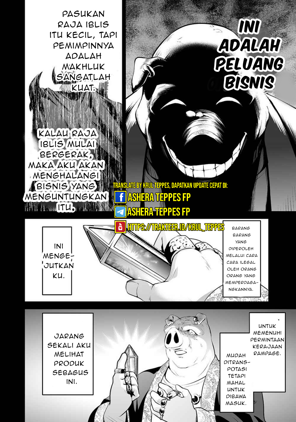 Salaryman ga Isekai ni Ittara Shitennou ni Natta Hanashi Chapter 17 - halaman 7