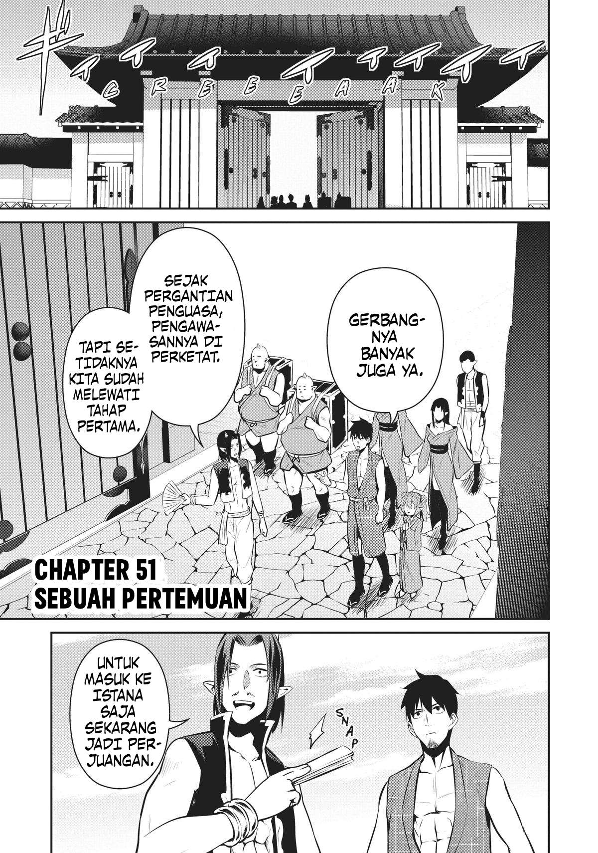 Salaryman ga Isekai ni Ittara Shitennou ni Natta Hanashi Chapter 51 - halaman 2
