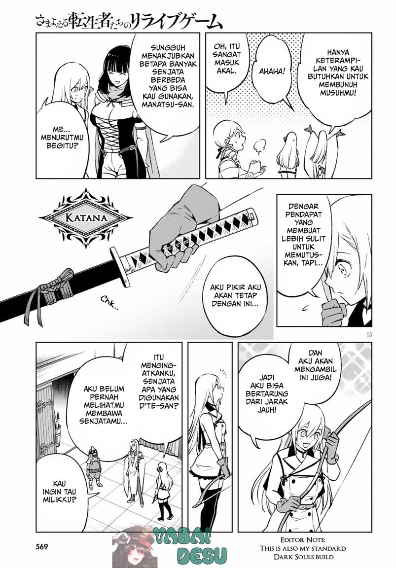 Samayoeru Tensei-sha-tachi no Reliable Game Chapter 6 - halaman 16