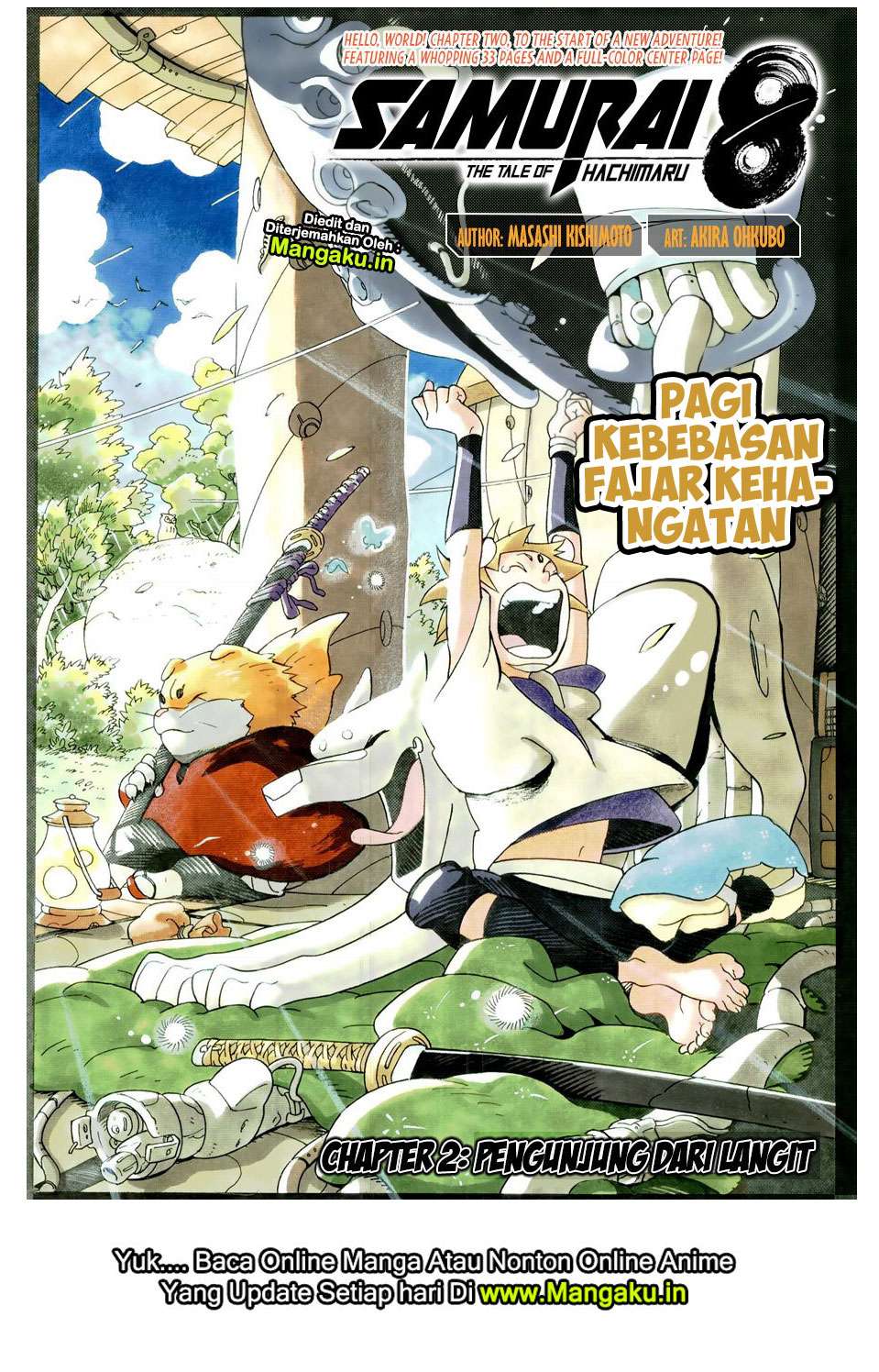 Samurai 8: Tales of Hachimaru Chapter 2 - halaman 2