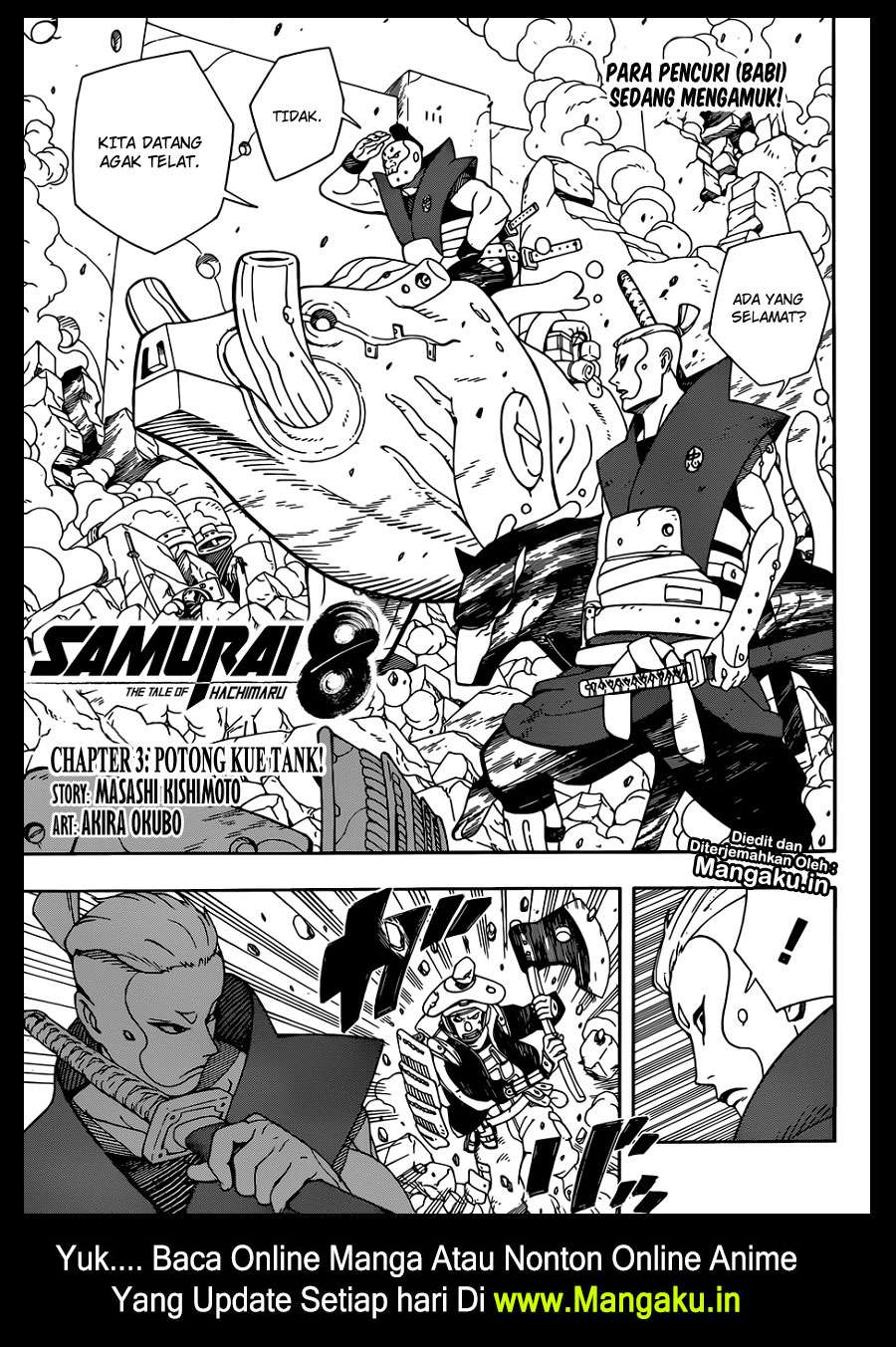 Samurai 8: Tales of Hachimaru Chapter 3 - halaman 2