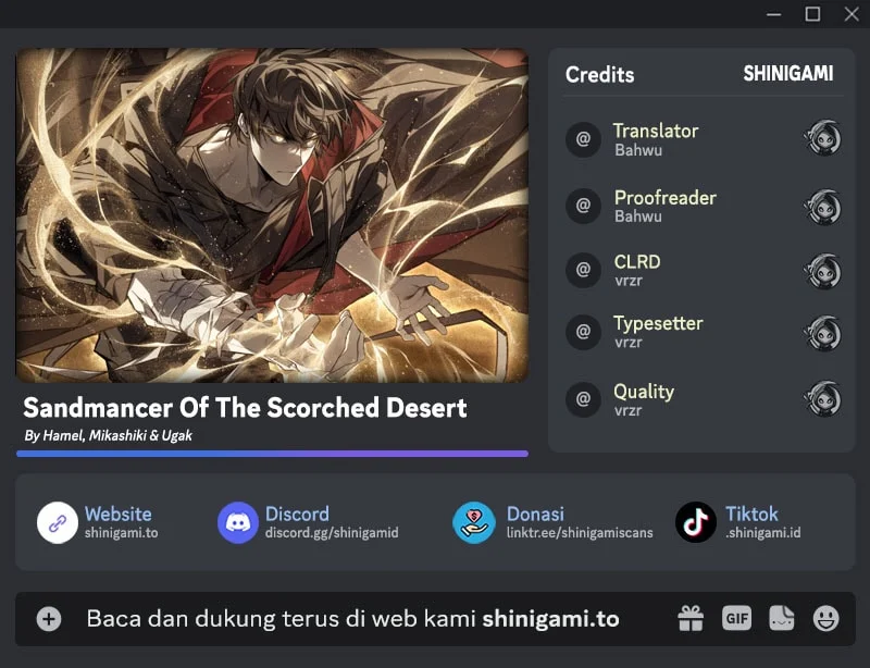 Sandmancer Of The Scorched Desert Chapter 6 - halaman 1