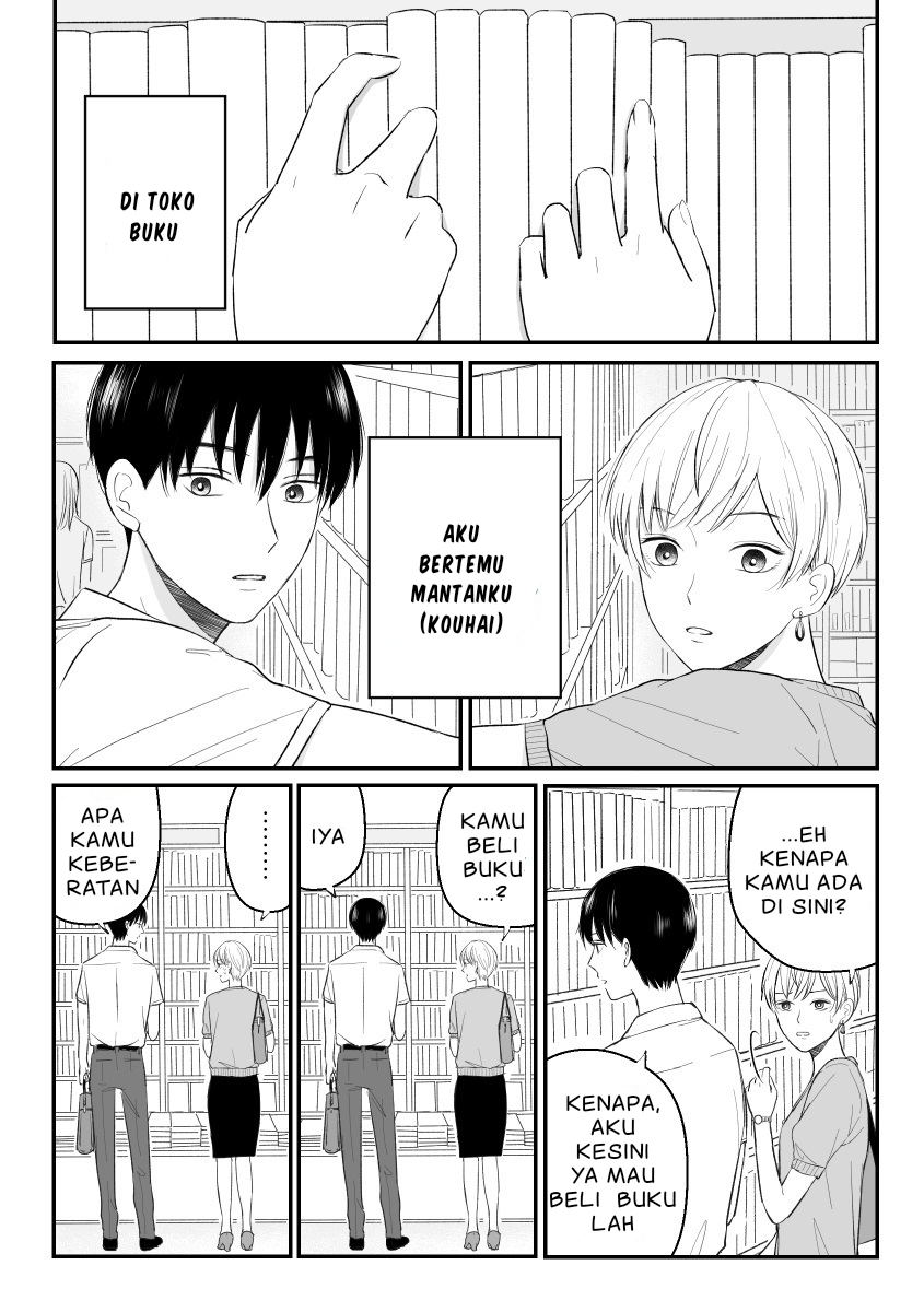 Sankagetsu Mae ni Wakareta Senpai Kouhai no Hanashi Chapter 2 - halaman 2