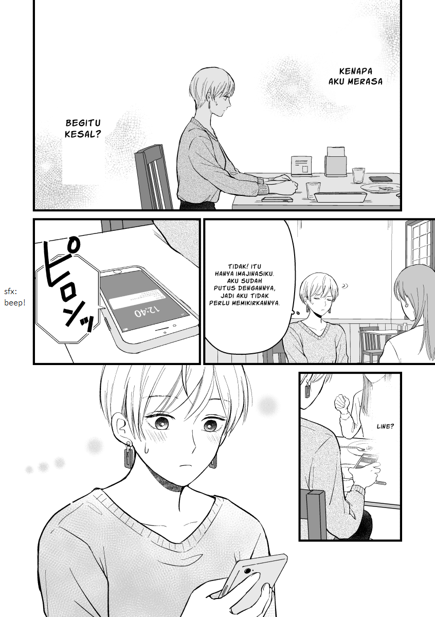 Sankagetsu Mae ni Wakareta Senpai Kouhai no Hanashi Chapter 8 - halaman 4