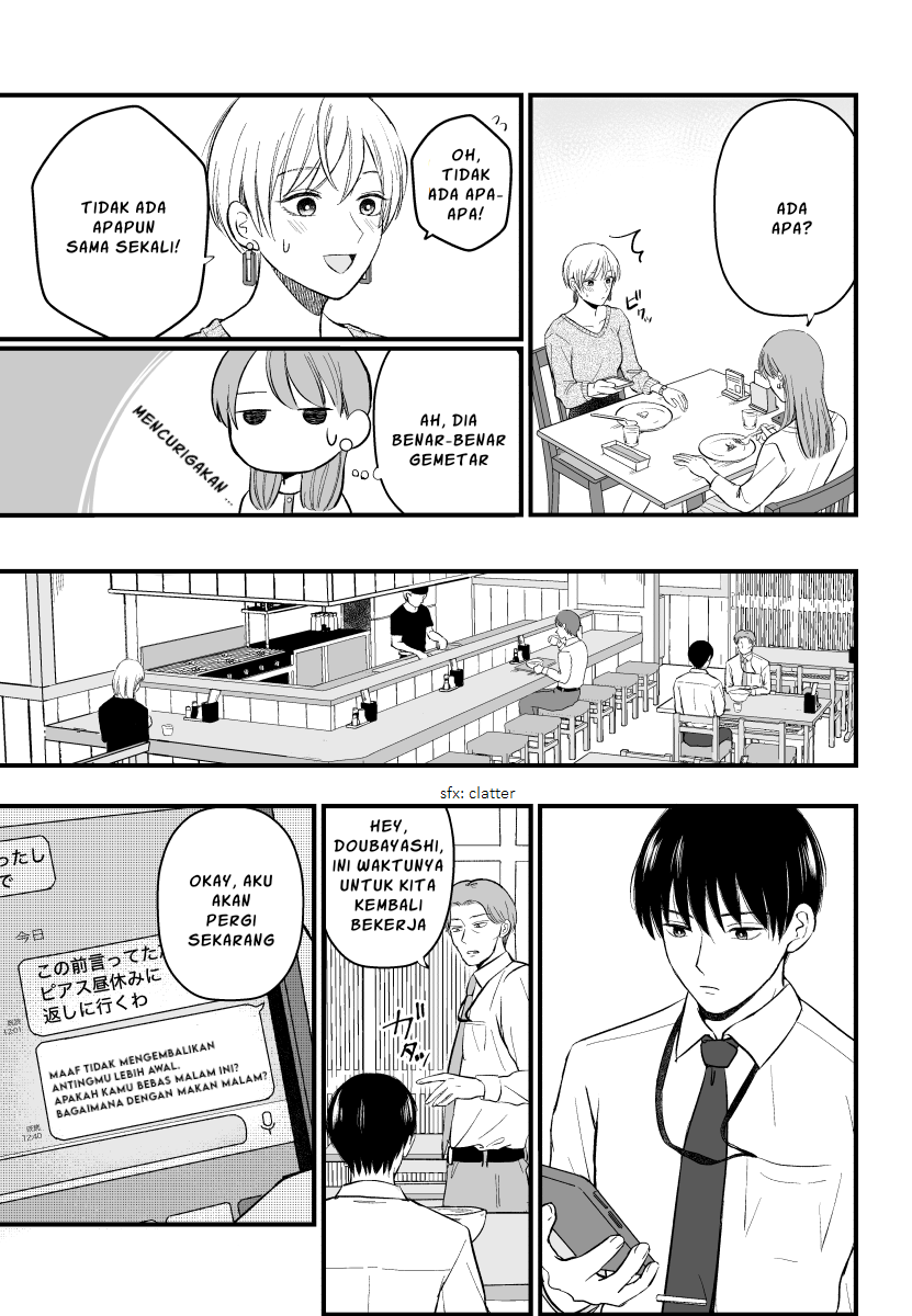 Sankagetsu Mae ni Wakareta Senpai Kouhai no Hanashi Chapter 8 - halaman 5