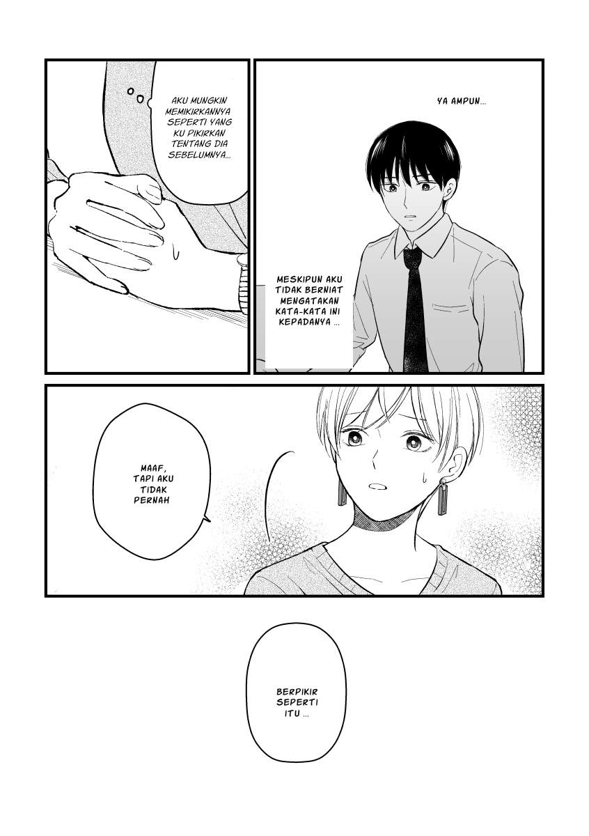 Sankagetsu Mae ni Wakareta Senpai Kouhai no Hanashi Chapter 9 - halaman 8