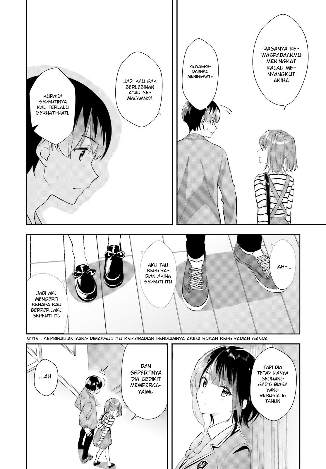 Sankaku no Kyori wa Kagirinai Zero Chapter 10 - halaman 12