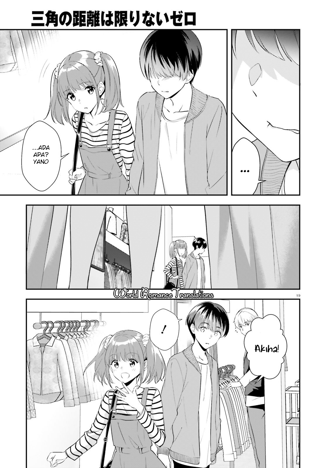 Sankaku no Kyori wa Kagirinai Zero Chapter 10 - halaman 21