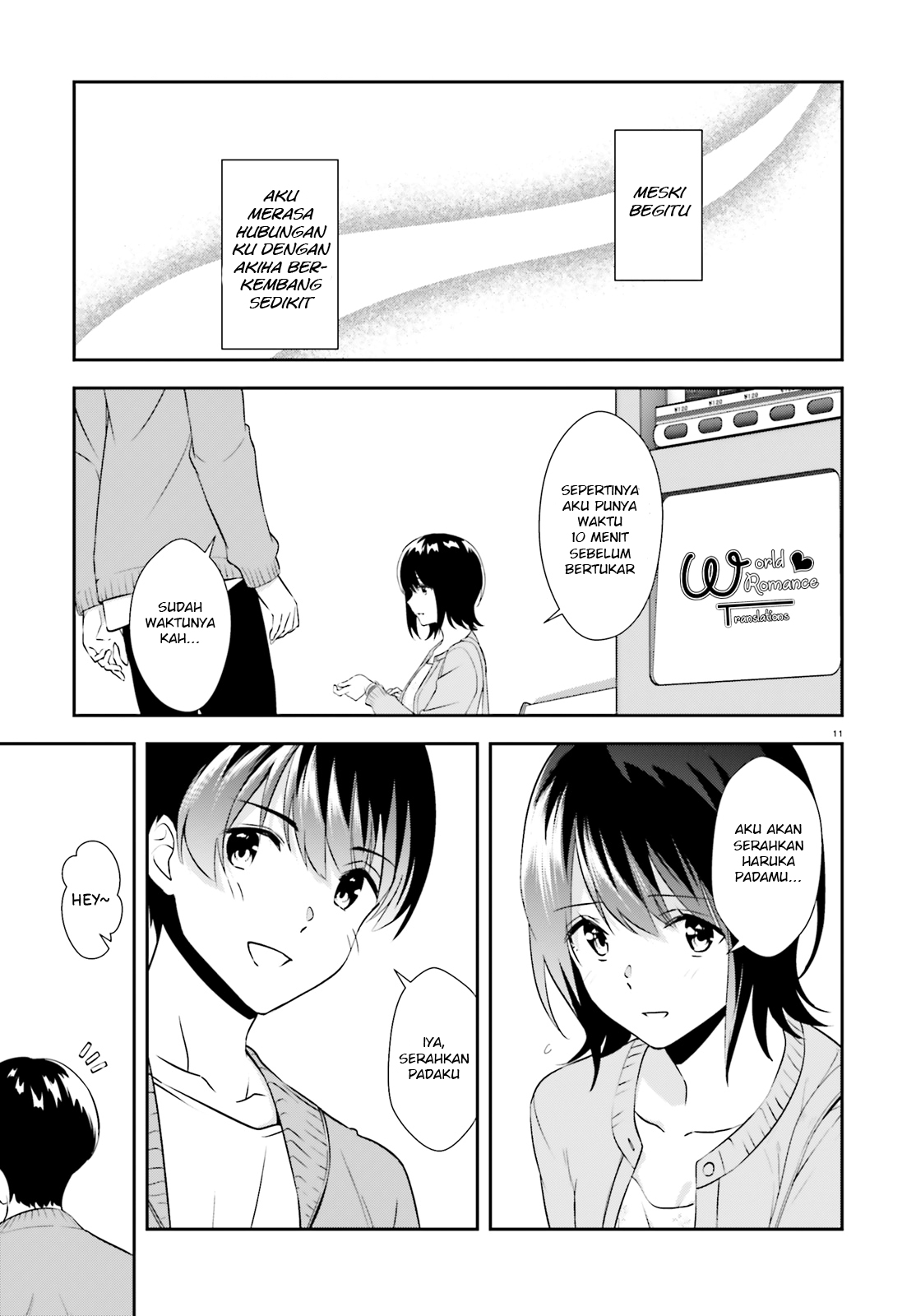 Sankaku no Kyori wa Kagirinai Zero Chapter 11 - halaman 13