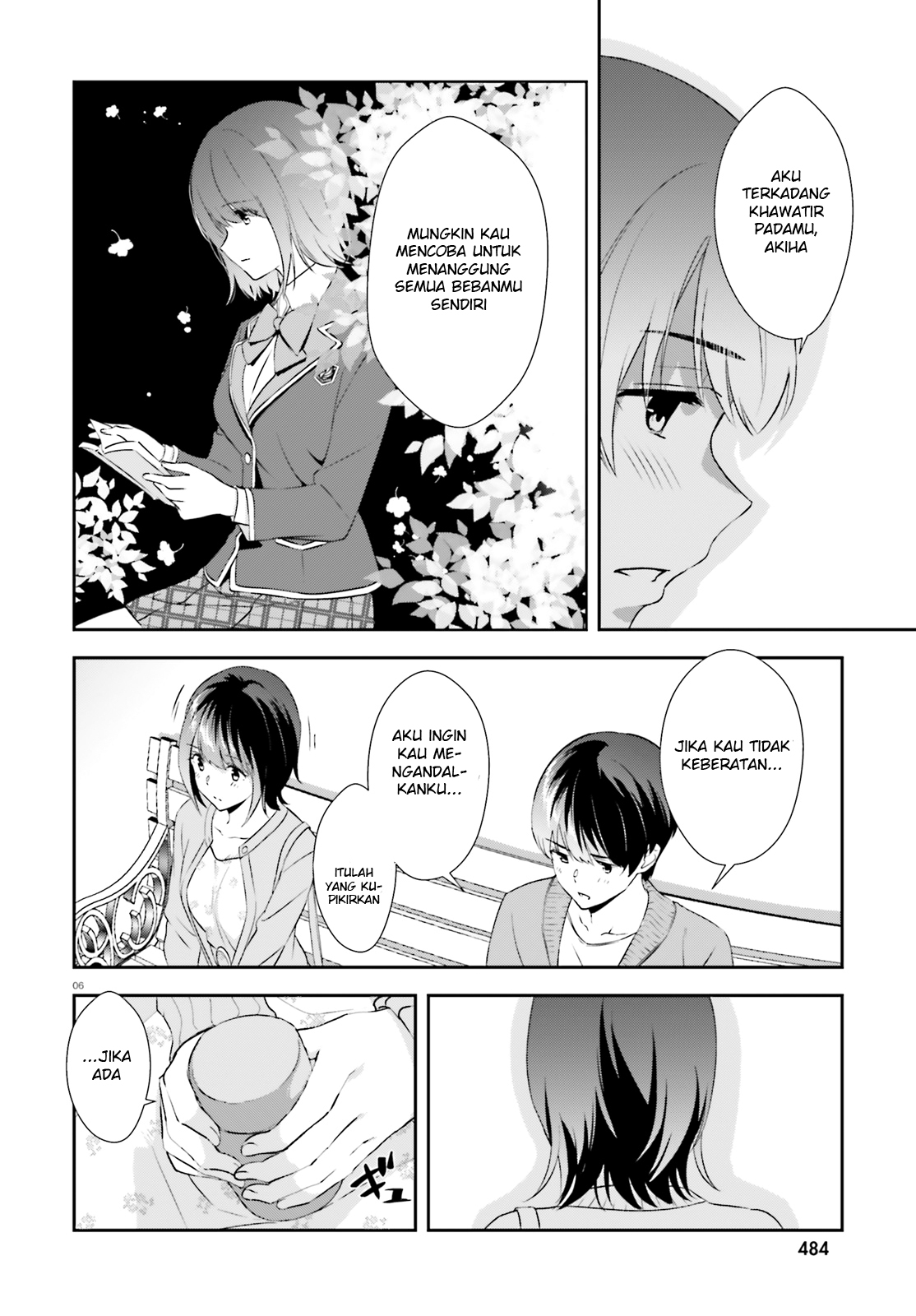 Sankaku no Kyori wa Kagirinai Zero Chapter 11 - halaman 8