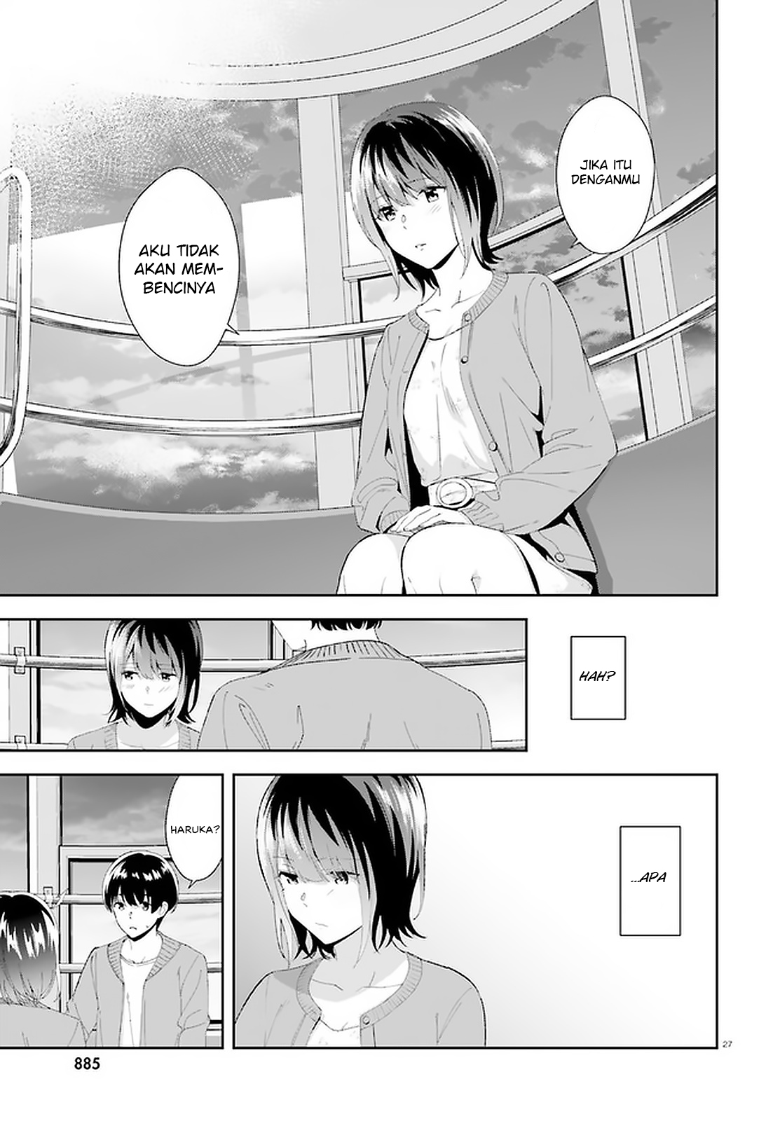 Sankaku no Kyori wa Kagirinai Zero Chapter 12 - halaman 27