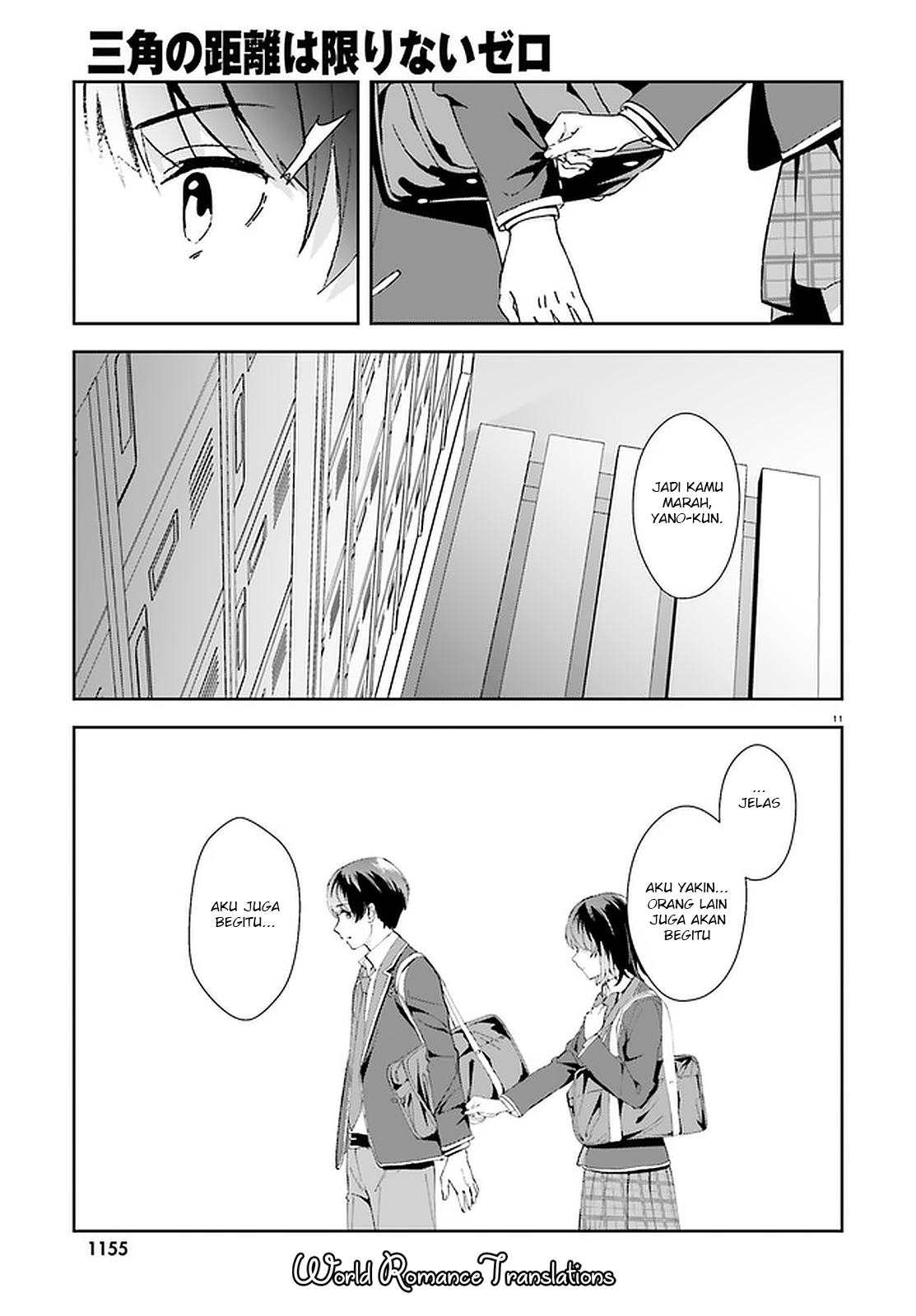 Sankaku no Kyori wa Kagirinai Zero Chapter 14 - halaman 13