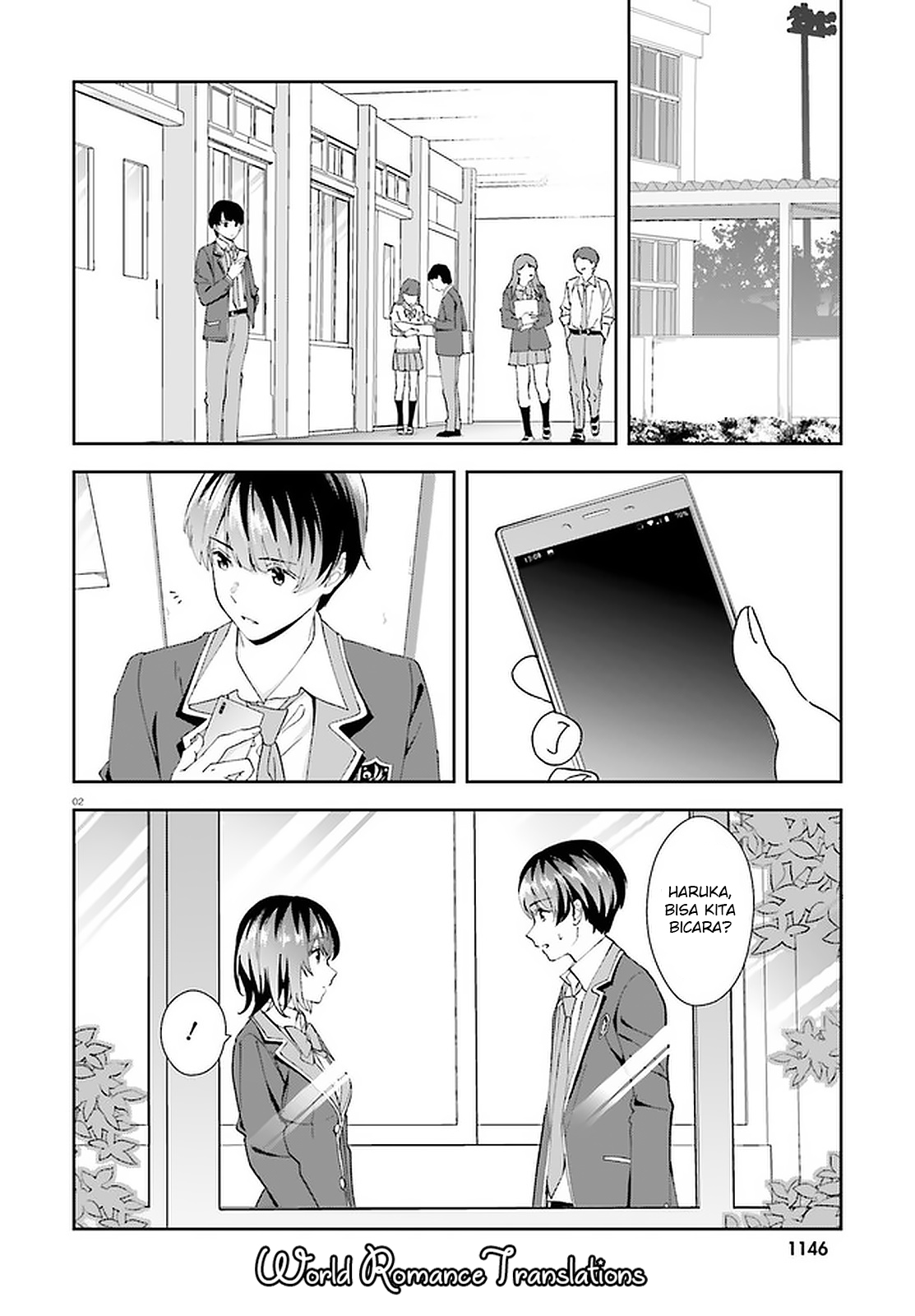 Sankaku no Kyori wa Kagirinai Zero Chapter 14 - halaman 4