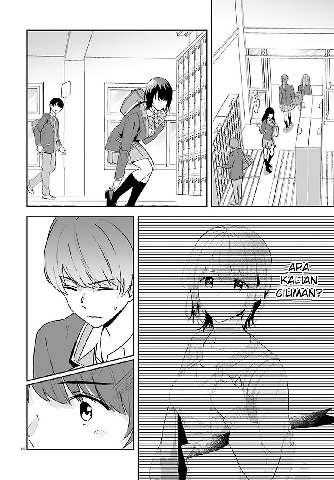 Sankaku no Kyori wa Kagirinai Zero Chapter 14 - halaman 8
