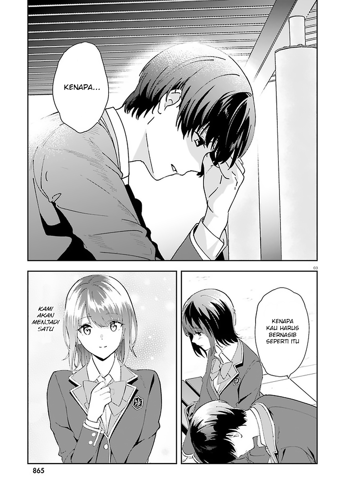 Sankaku no Kyori wa Kagirinai Zero Chapter 15 - halaman 5