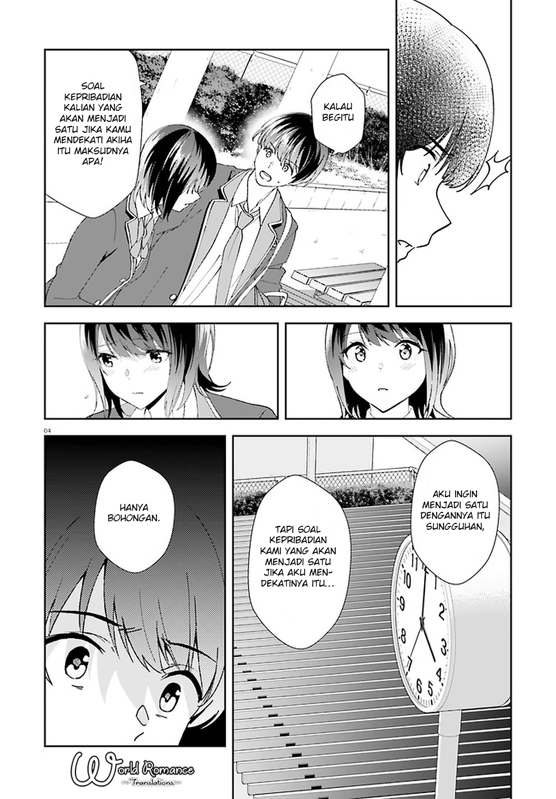 Sankaku no Kyori wa Kagirinai Zero Chapter 15 - halaman 6