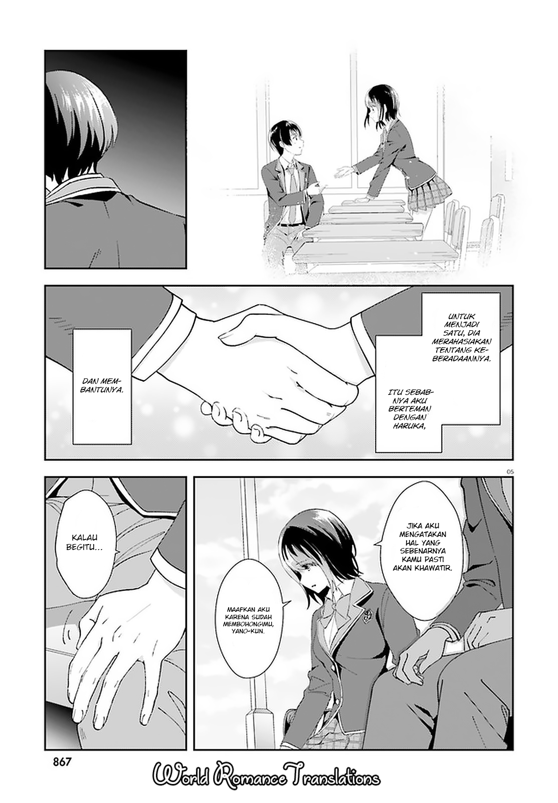 Sankaku no Kyori wa Kagirinai Zero Chapter 15 - halaman 7