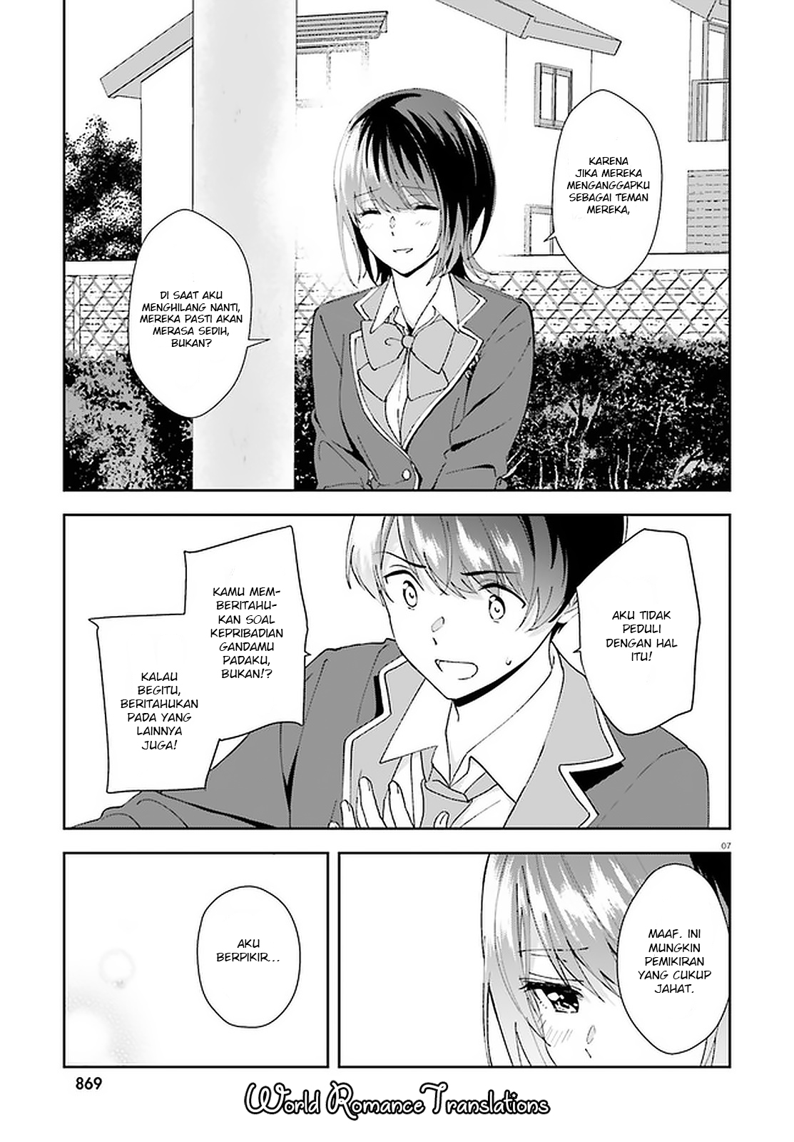 Sankaku no Kyori wa Kagirinai Zero Chapter 15 - halaman 9