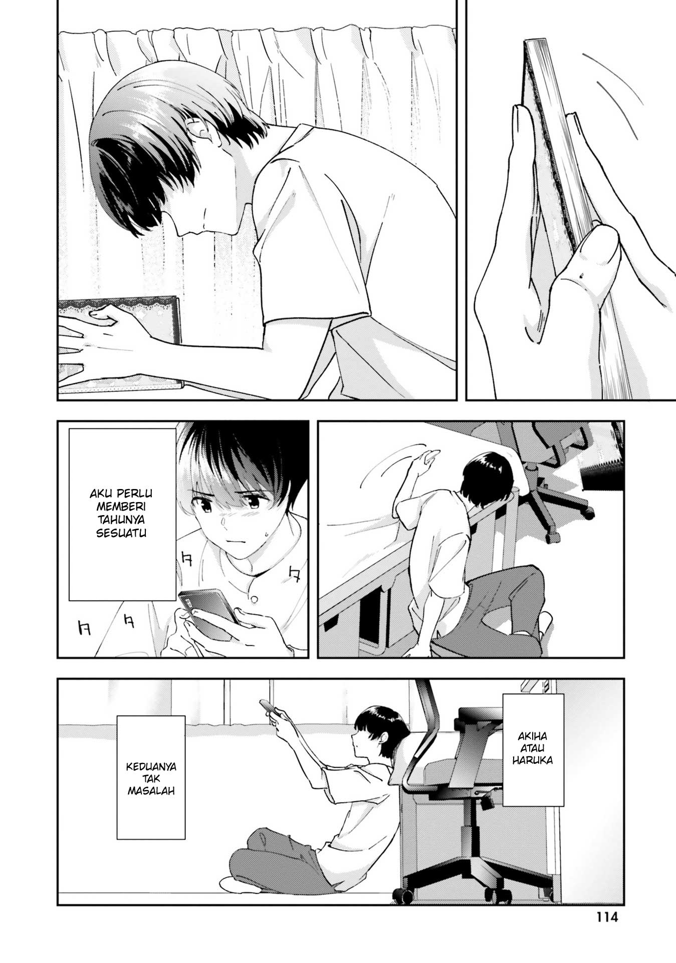 Sankaku no Kyori wa Kagirinai Zero Chapter 16 - halaman 13